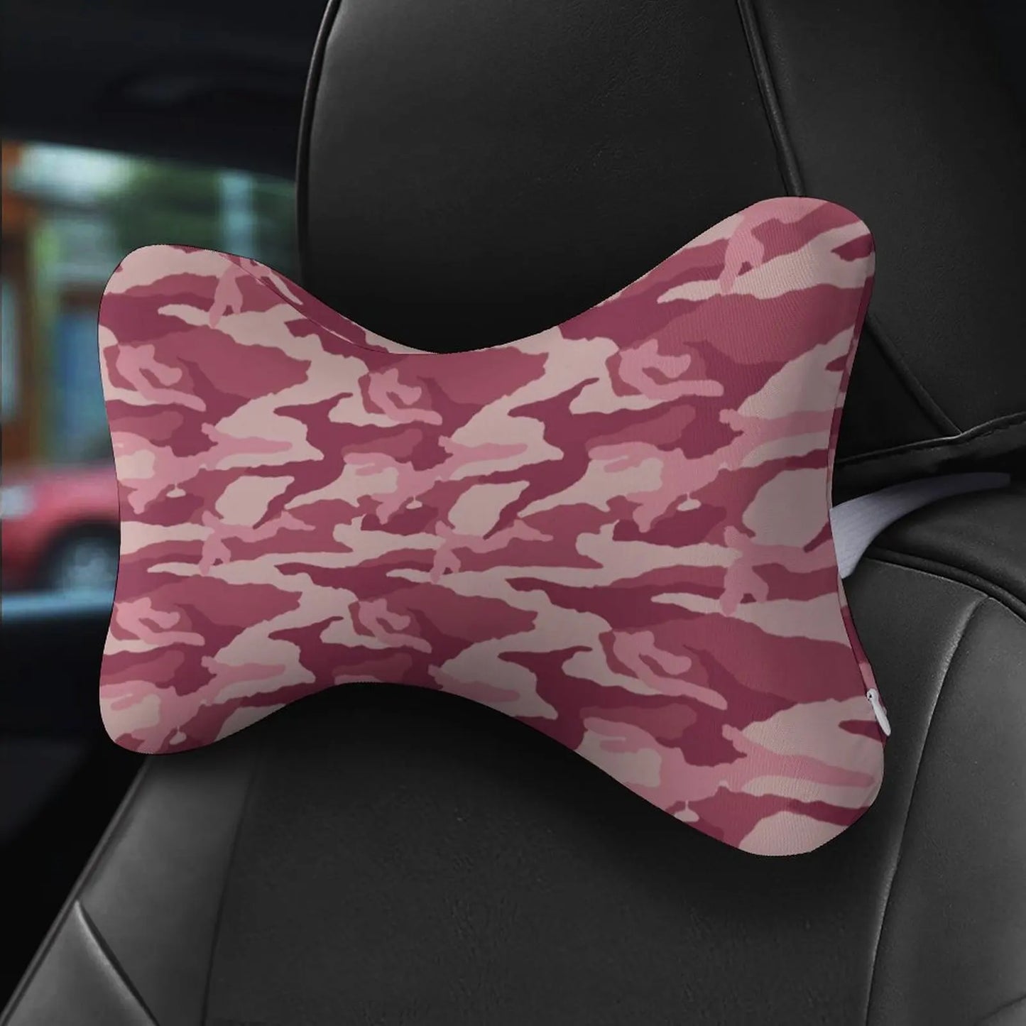 Camouflage Camp Decor Car Neck Pillow