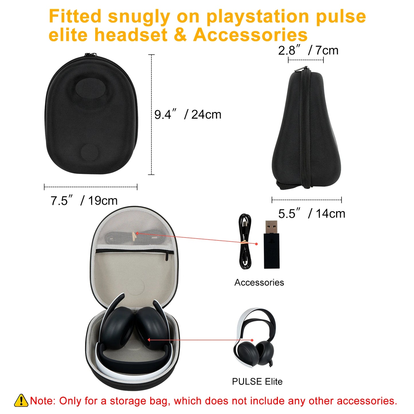 EVA Hard Storage Bag Carrying Case