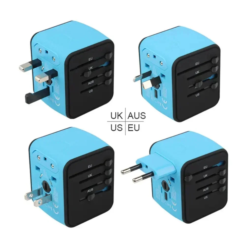 Melery Travel Adapter Universal Power Plug