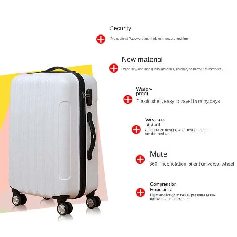 Lightweight Suitcase Universal Wheel Small Rolling Luggage