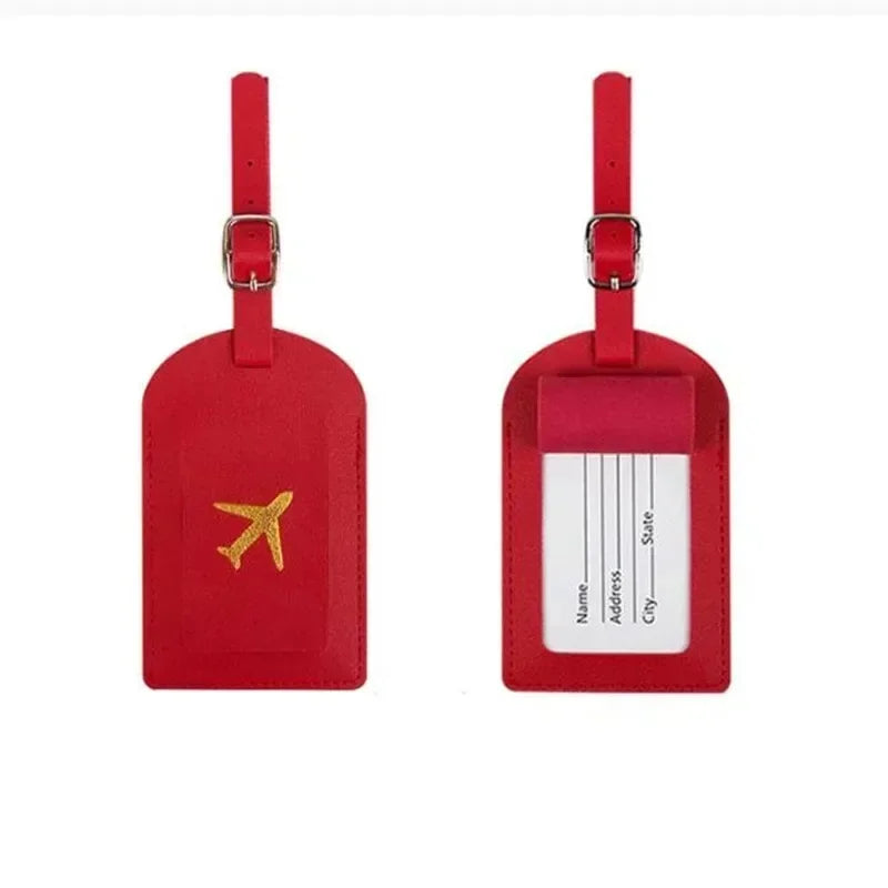 Handcrafted Leather Luggage Tags
