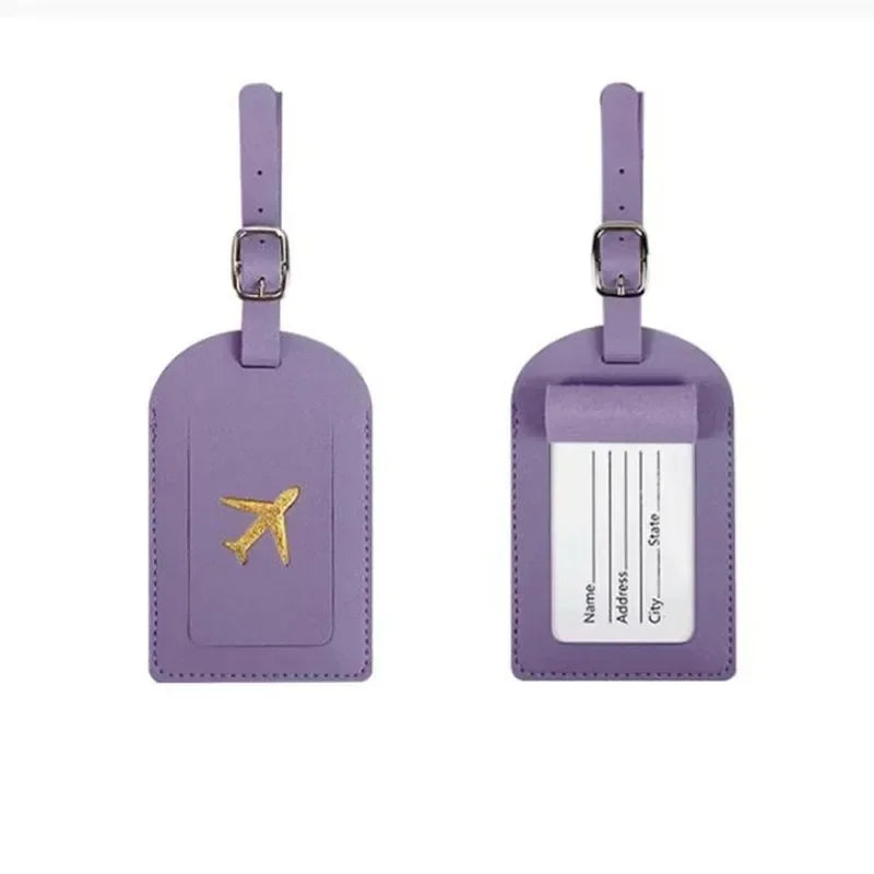 Handcrafted Leather Luggage Tags