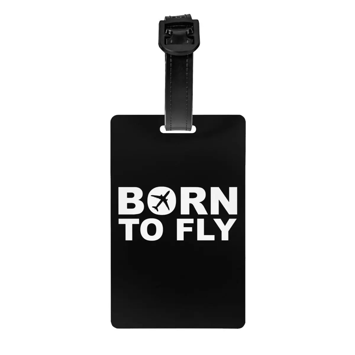 Born To Fly Flight Pilot Luggage Tag