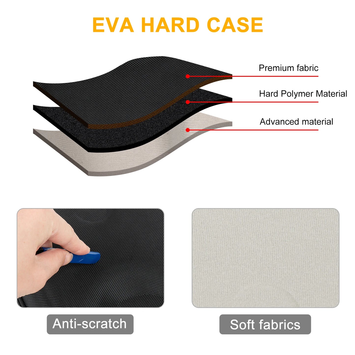 EVA Hard Storage Bag Carrying Case