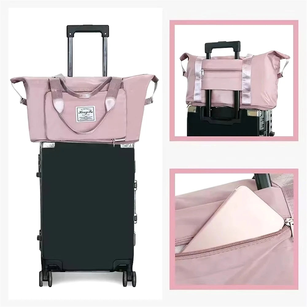 Oxford Cloth Travel Tote Bag