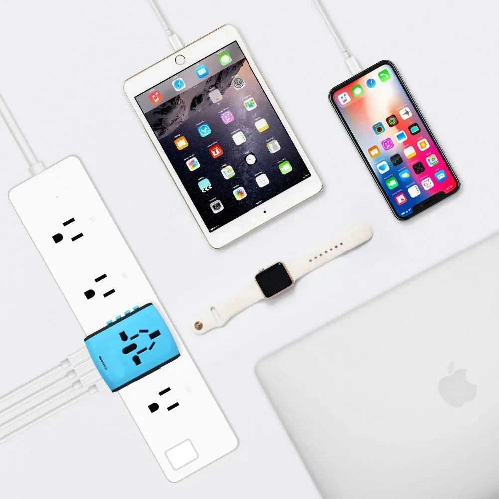 Melery Travel Adapter Universal Power Plug