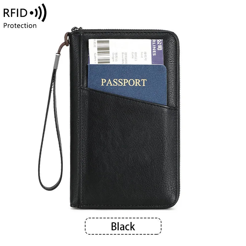 RFID Anti-magnetic Long Wallet