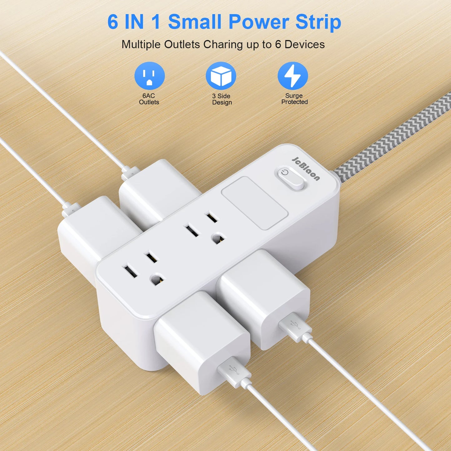 US Plug AC Outlets Multitap Socket