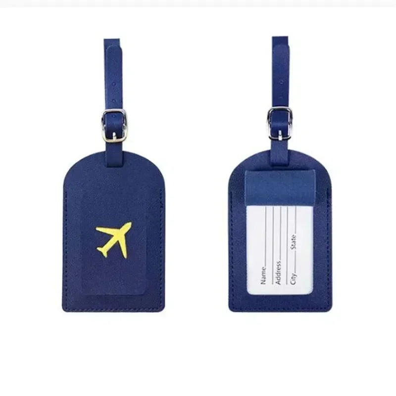 Handcrafted Leather Luggage Tags