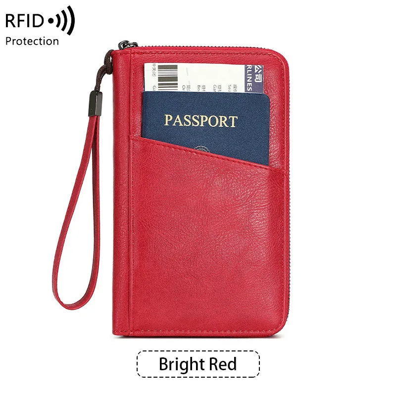 RFID Anti-magnetic Long Wallet