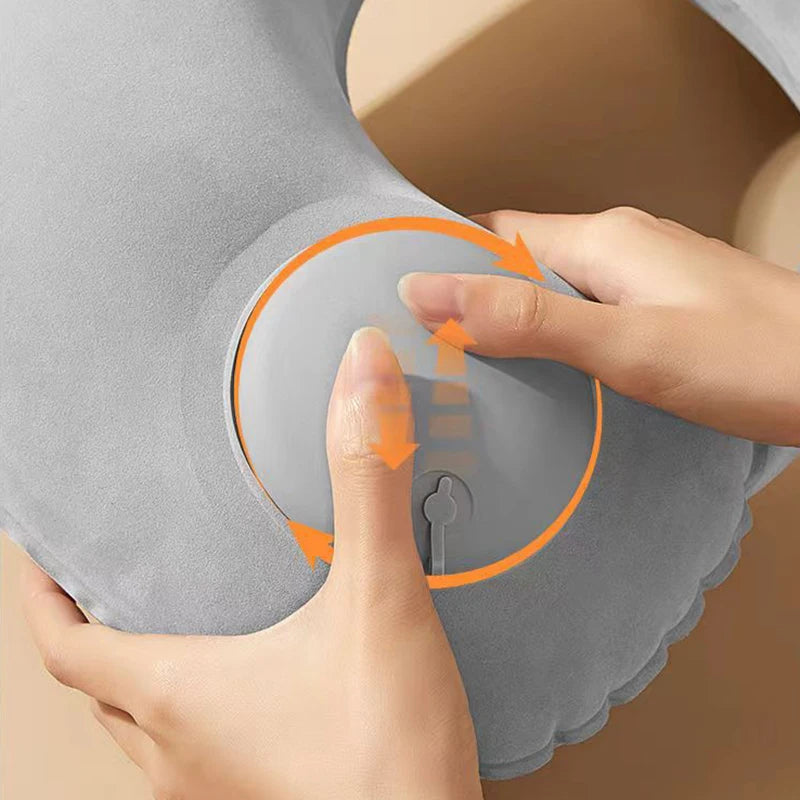 U-shaped Automatic Air Inflatable Pillow
