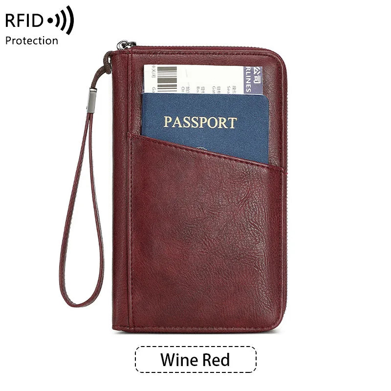 RFID Anti-magnetic Long Wallet