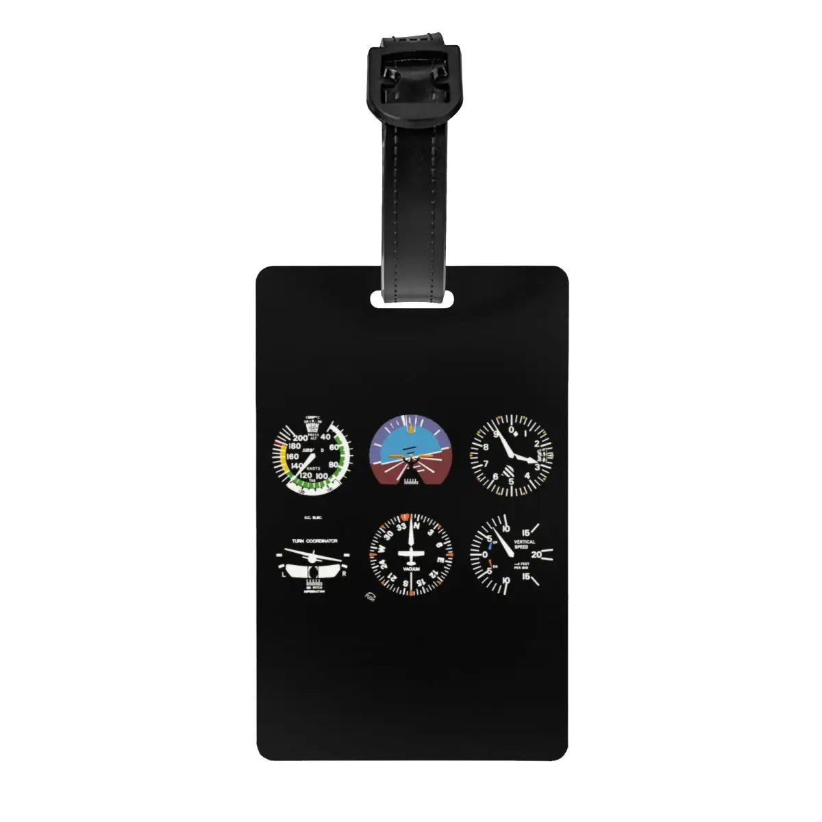 Born To Fly Flight Pilot Luggage Tag