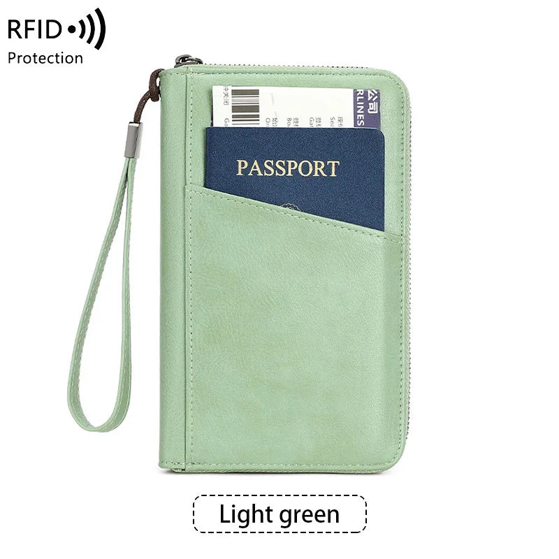 RFID Anti-magnetic Long Wallet