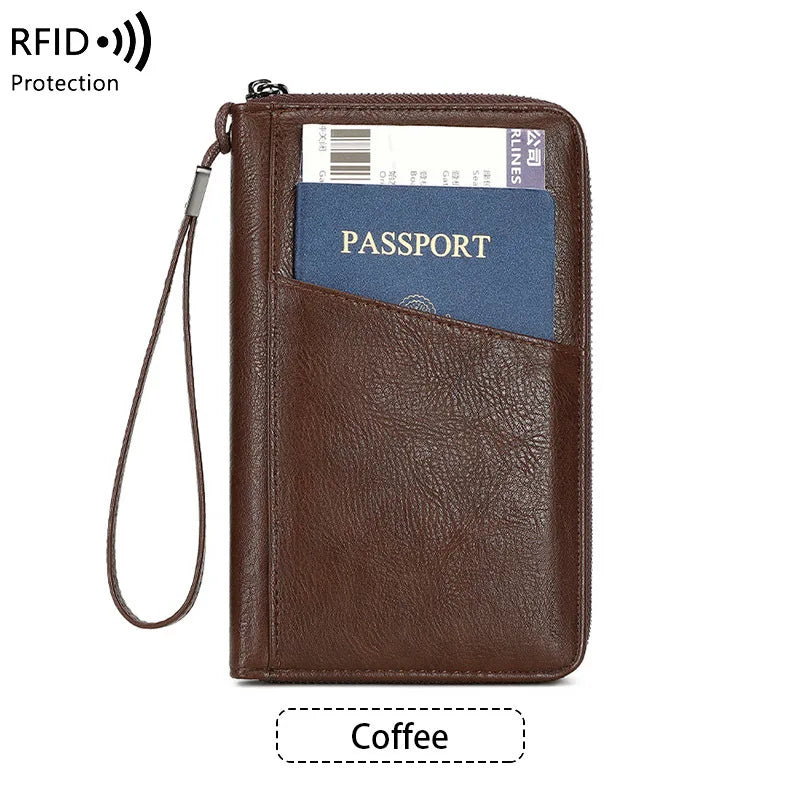 RFID Anti-magnetic Long Wallet