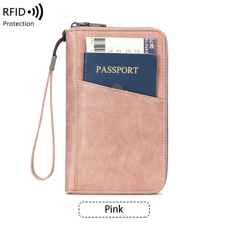 RFID Anti-magnetic Long Wallet