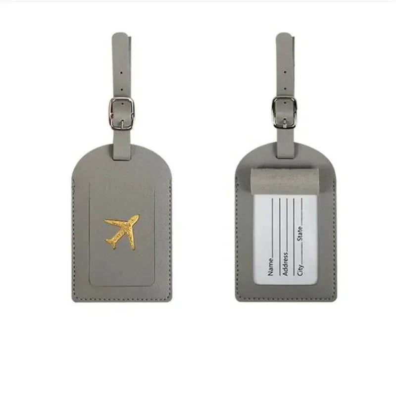 Handcrafted Leather Luggage Tags