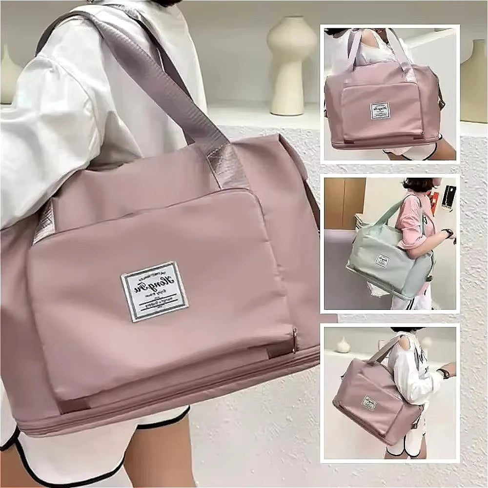 Oxford Cloth Travel Tote Bag