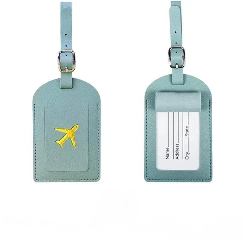 Handcrafted Leather Luggage Tags