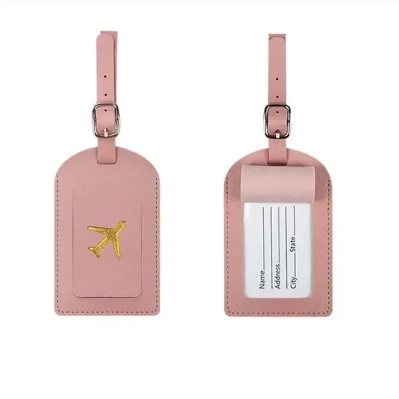 Handcrafted Leather Luggage Tags