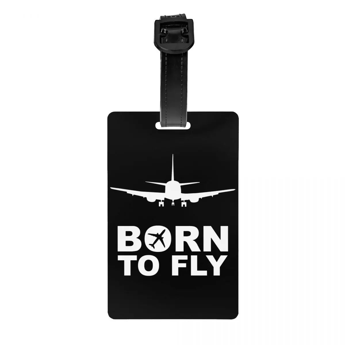 Born To Fly Flight Pilot Luggage Tag