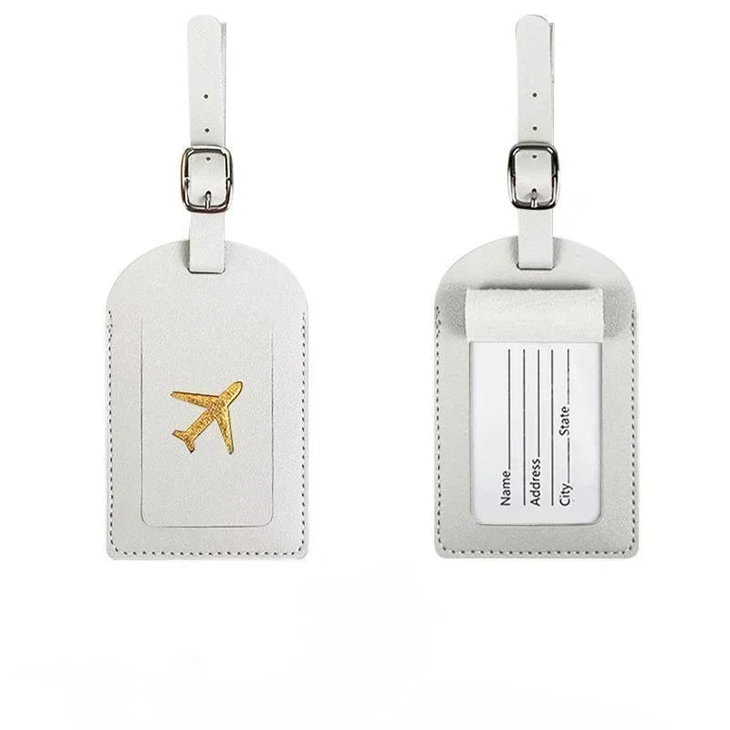 Handcrafted Leather Luggage Tags