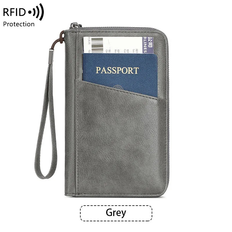 RFID Anti-magnetic Long Wallet