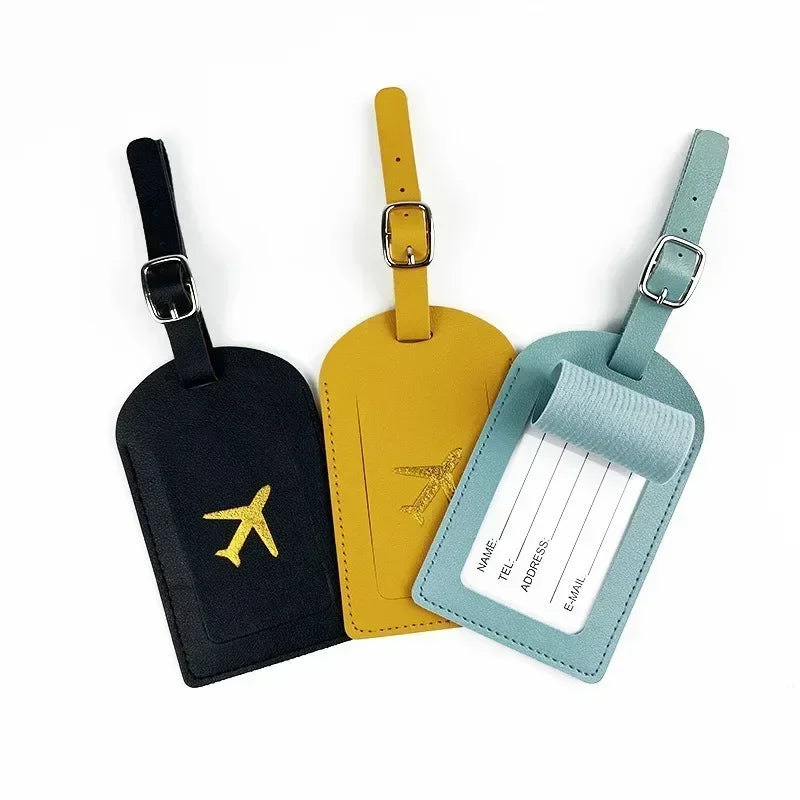 Handcrafted Leather Luggage Tags