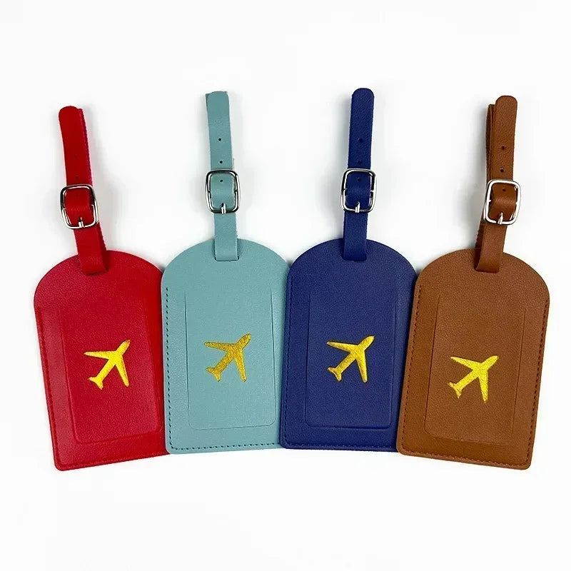 Handcrafted Leather Luggage Tags