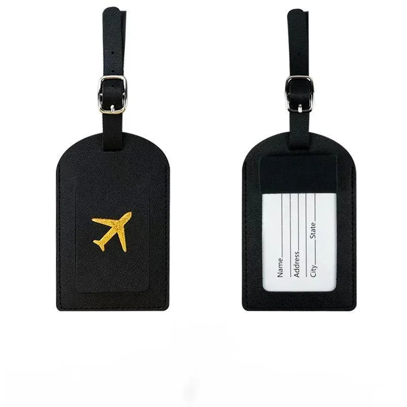 Handcrafted Leather Luggage Tags