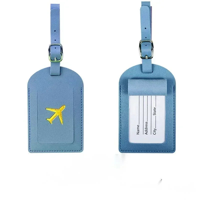Handcrafted Leather Luggage Tags