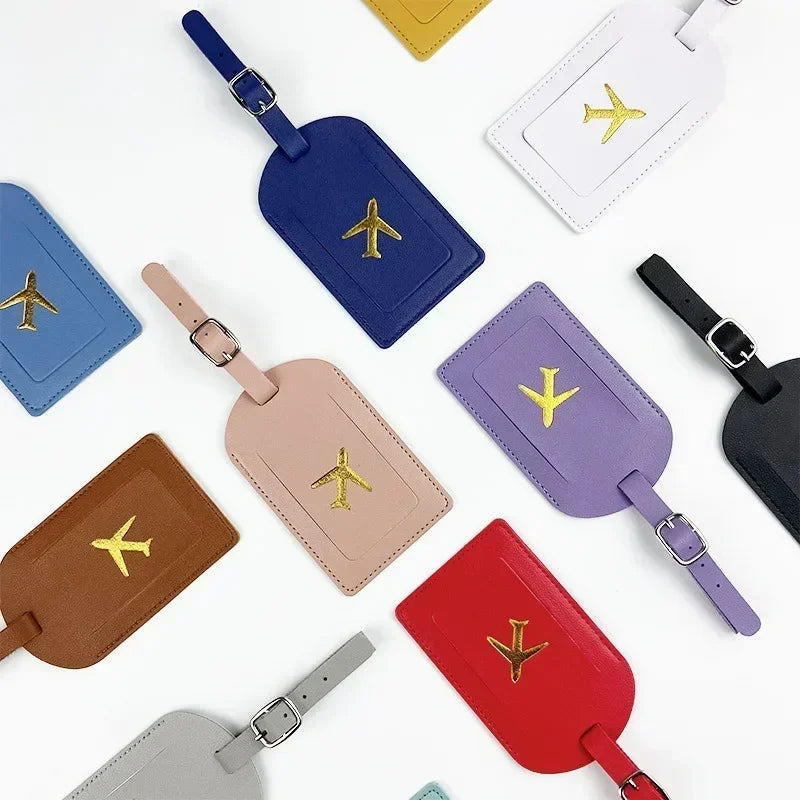 Handcrafted Leather Luggage Tags
