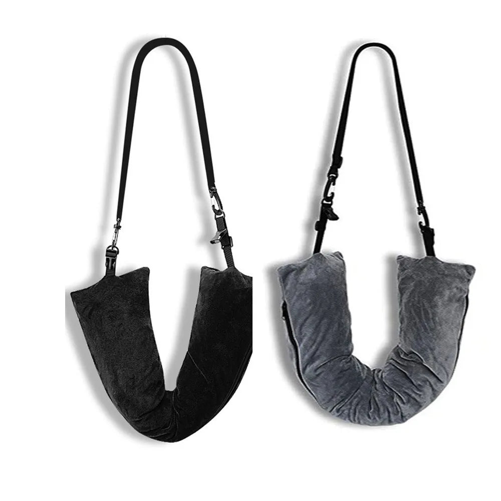 Multifunctional Fillable Travel Neck Pillow