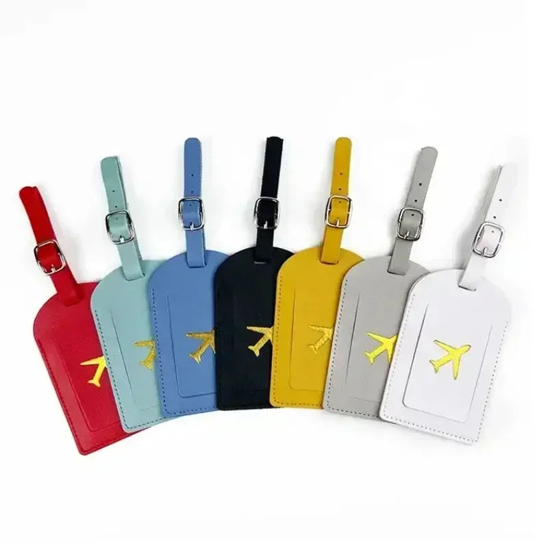 Handcrafted Leather Luggage Tags