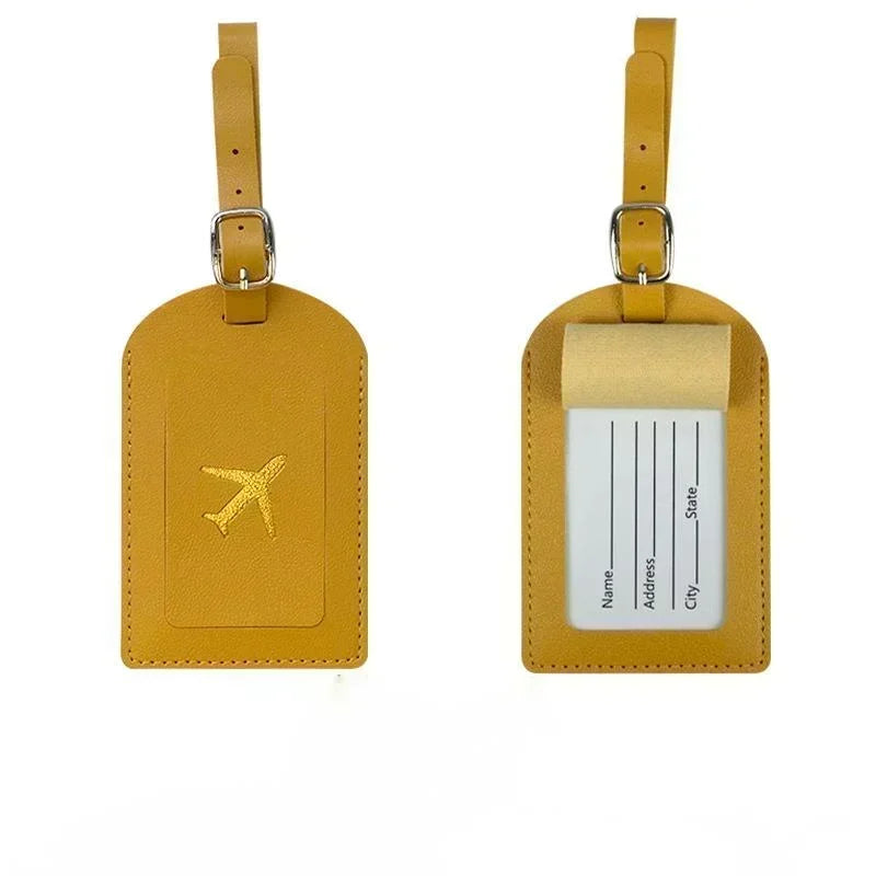 Handcrafted Leather Luggage Tags