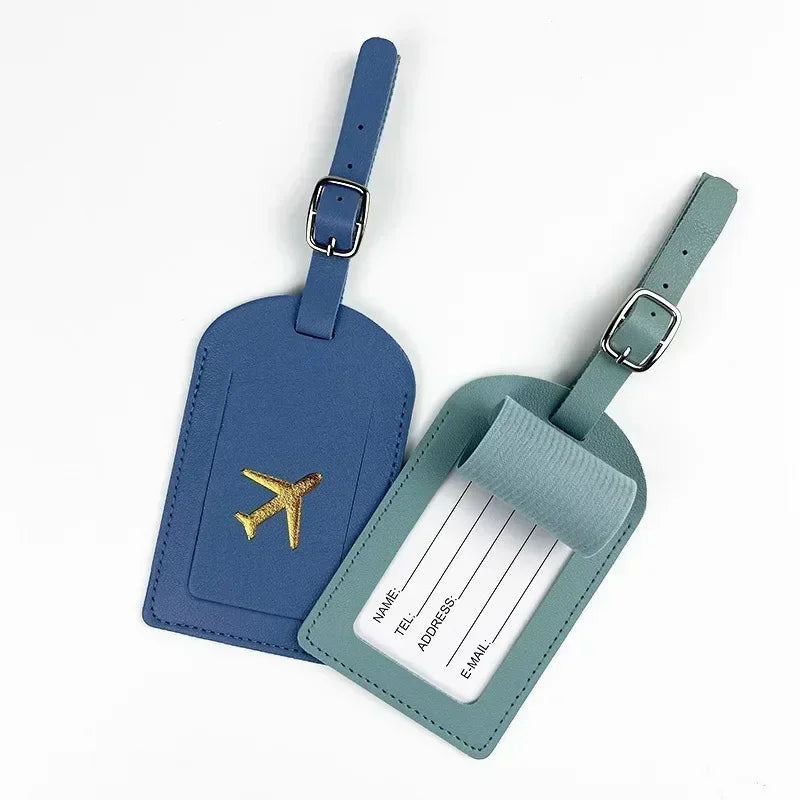 Handcrafted Leather Luggage Tags