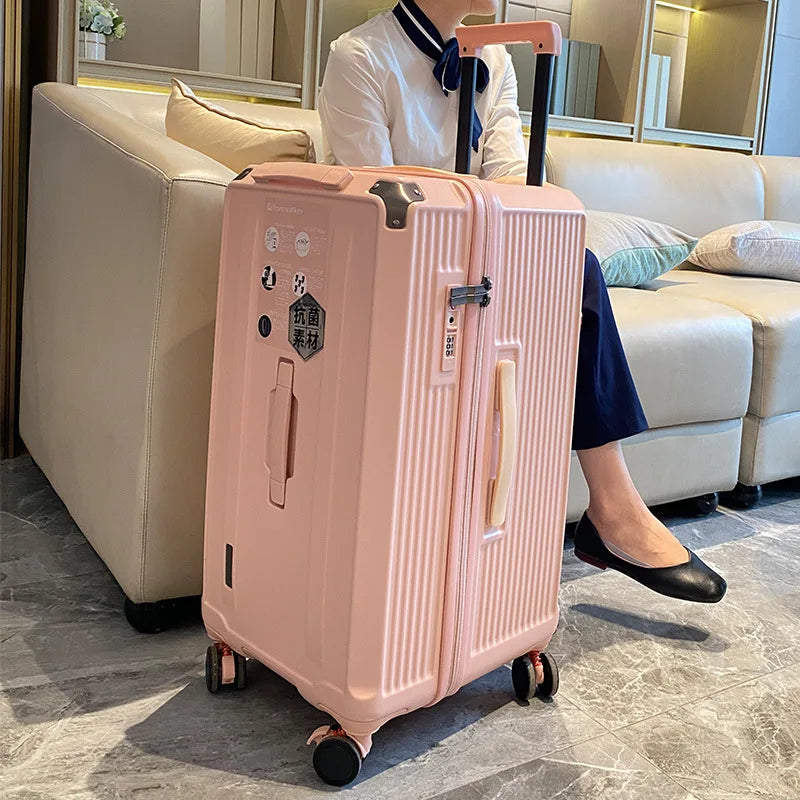 KLQDZMS Women's Wheels Luggage